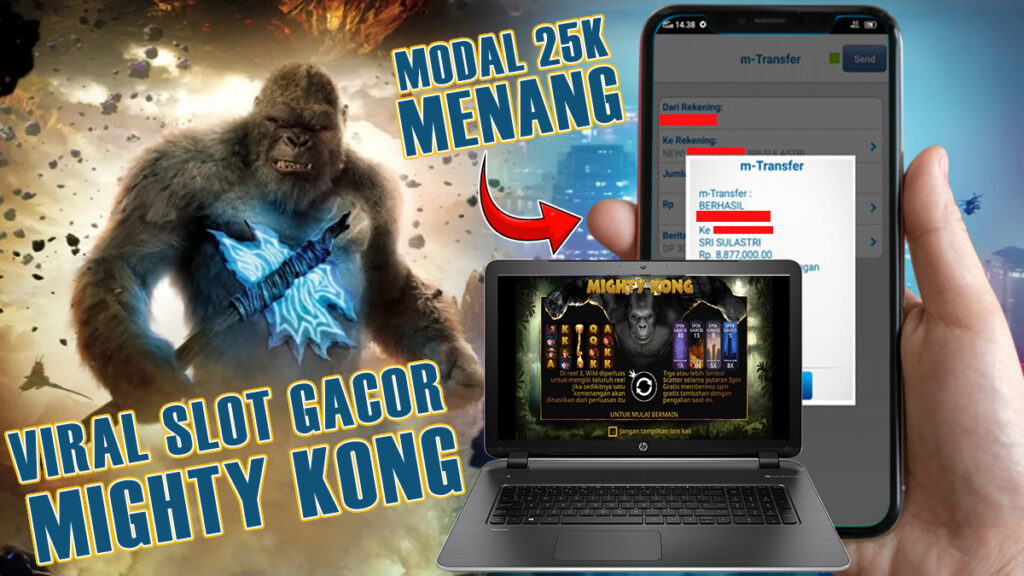Viral Slot Gacor Mighty Kong: Modal 25K, Menang Jutaan!